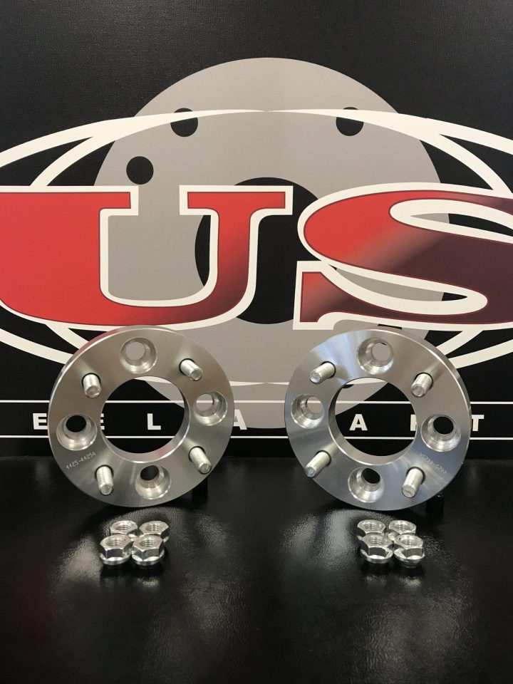 4x4.25" to 4x100 <br> 1" Thick <br> 12x1.5 Studs