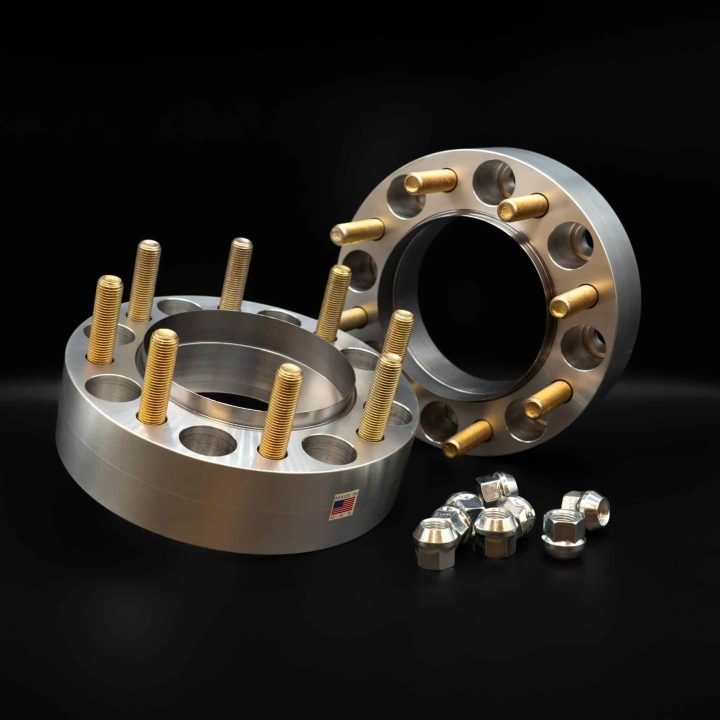 8 lug wheel spacers, 8 Lug wheel adapters. 8x6.5" to 8x170 adapters, 8x6.5" to 8x180 adapters Chevy Dually spacers, Ford Dually spacers, RAM Dually Spacers,
