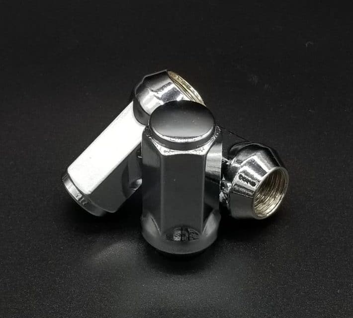 Long Bulge Chrome Lug Nut