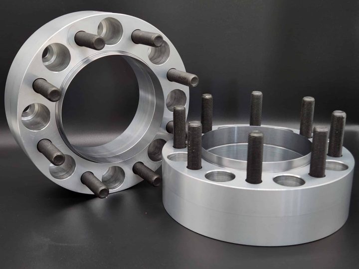 RAM 2014+ SRW & 14-18<br> Dual 8x6.5" 2500 | 3500<br> Wheel Spacers<br> Hub Centric(121.3)(Rear) - Image 2