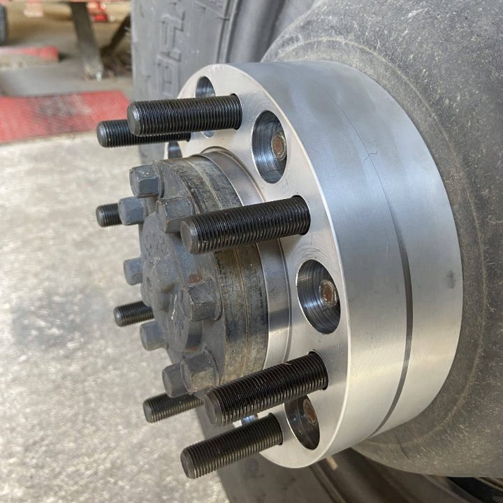 Dodge Dually Wheel Spacer on hub