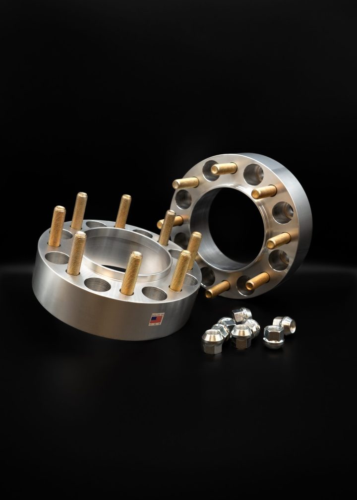 Mercedes 'G' 4x4 (8x6.5")<br>Custom Wheel Spacers<br> Hub Centric(122.0)<br>Bolt-on(14x1.5 Bolts)