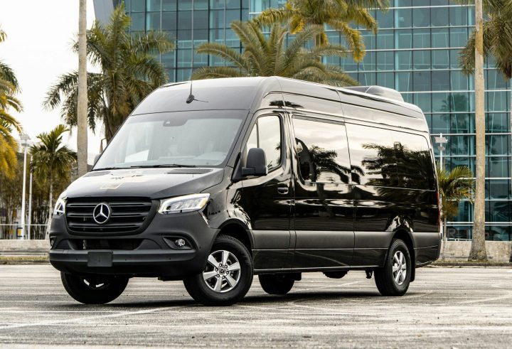 Black Sprinter van by Eduardo Valdez