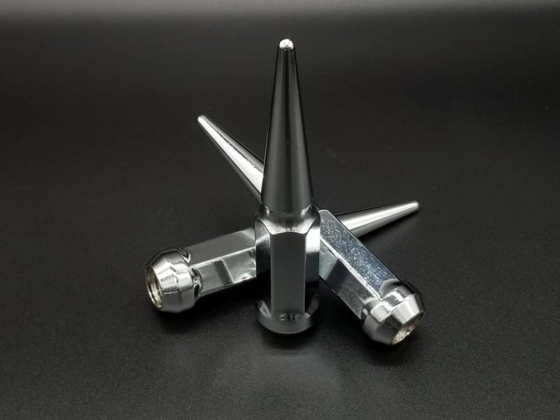 0 Chrome Spike Lug Nut