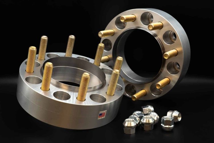 8-Lug-Spacers-Hub-Centric-Steel 8 lug wheel spacers, 8 Lug wheel adapters. 8x6.5" to 8x170 adapters, 8x6.5" to 8x180 adapters Chevy Dually spacers, Ford Dually spacers, RAM Dually Spacers,
