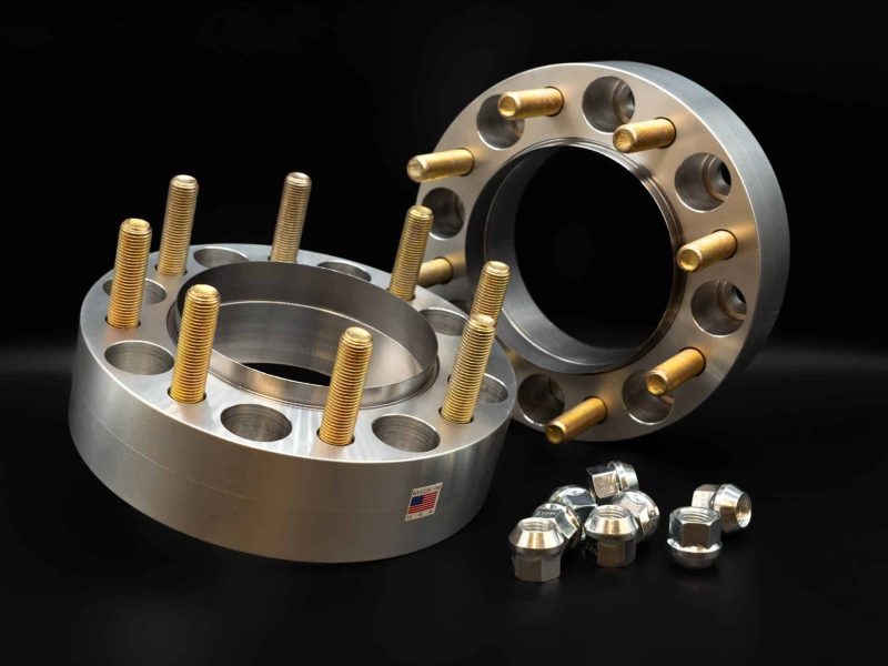 8 lug wheel spacers, 8 Lug wheel adapters. 8x6.5" to 8x170 adapters, 8x6.5" to 8x180 adapters Chevy Dually spacers, Ford Dually spacers, RAM Dually Spacers,