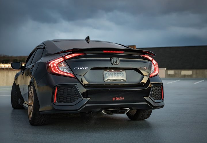 honda civic si, car, vehicle
