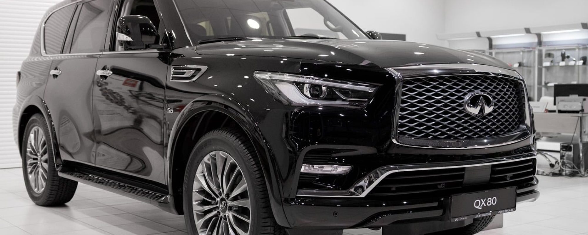 by 99mimimi. Black QX Infiniti.