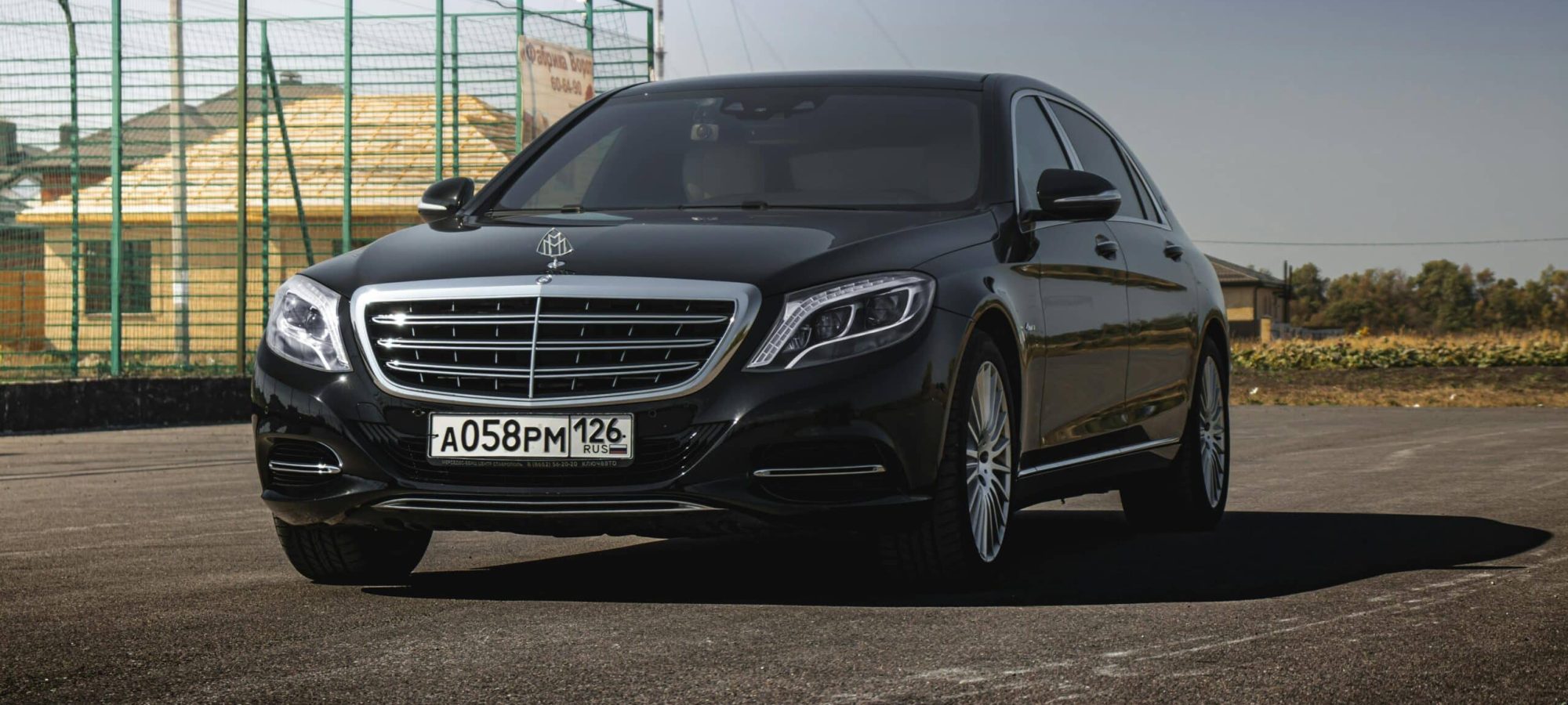 Black Mercedes-Benz Maybach by Igor Dedik