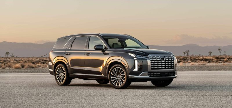 A sleek Hyundai SUV. Hyundai Palisade