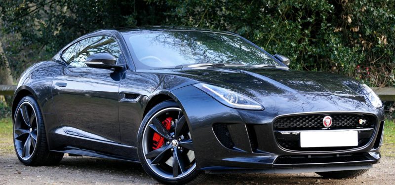 Black Jaguar F-Type by Mike Bird