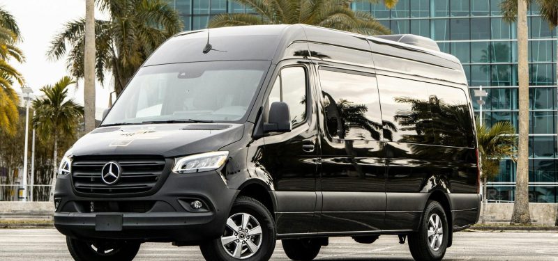 Black Sprinter van by Eduardo Valdez