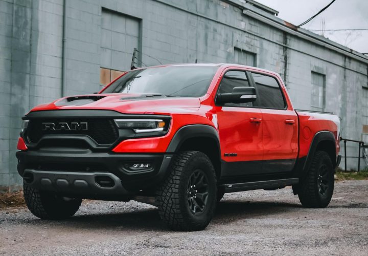 Red Ram TRX by Garret Shields (Dodge Wheel Spacers)