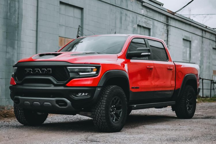 Red Ram TRX by Garret Shields (Dodge Wheel Spacers)