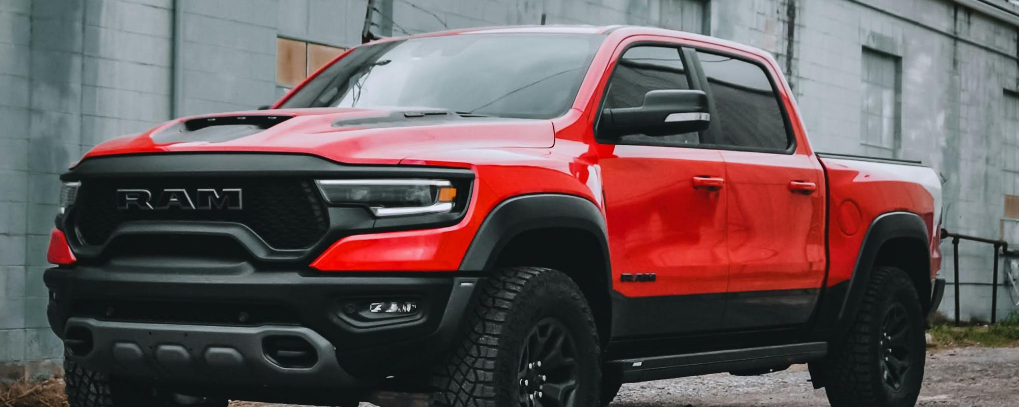 Red Ram TRX by Garret Shields (Dodge Wheel Spacers)