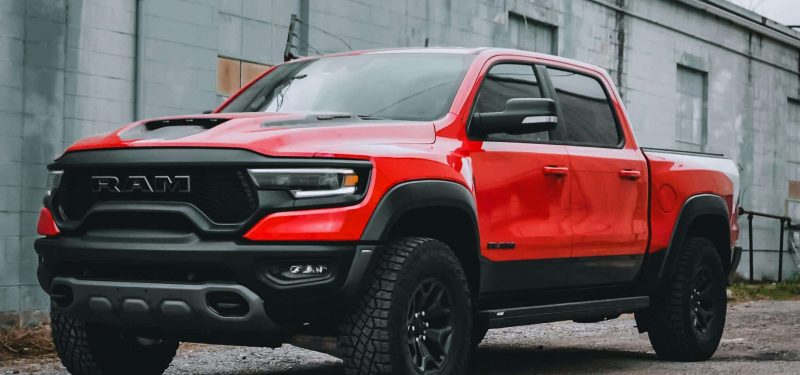 Red Ram TRX by Garret Shields (Dodge Wheel Spacers)