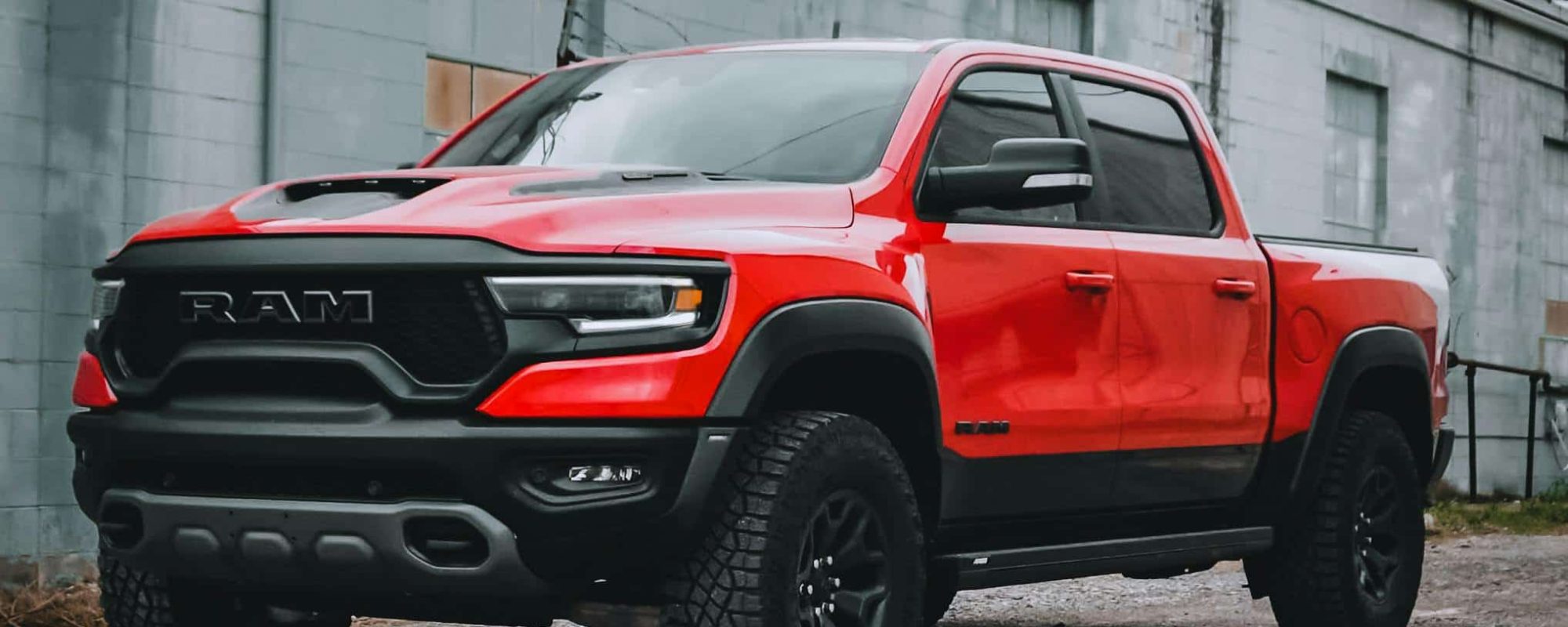 Red Ram TRX by Garret Shields (Dodge Wheel Spacers)