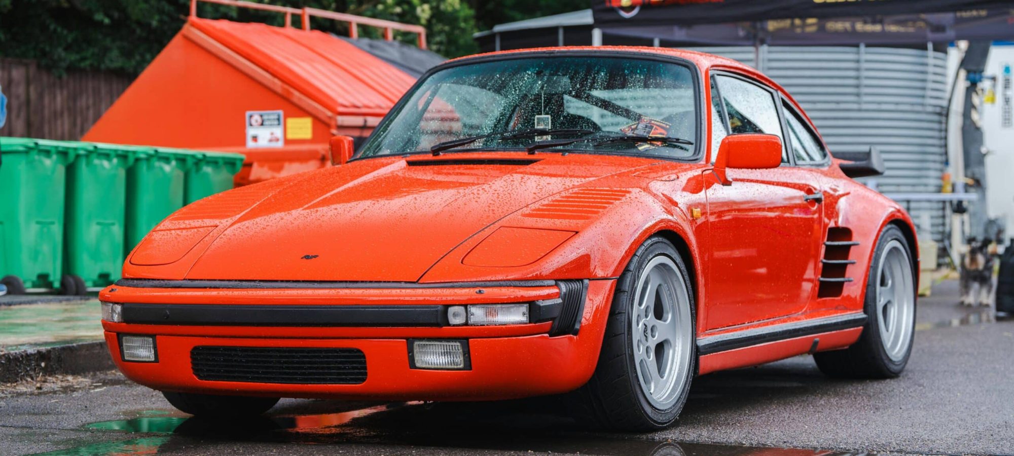 Vibrant red Porsche 911 photographed at a car event in Southampton, England by GMB VISUALS via pexels