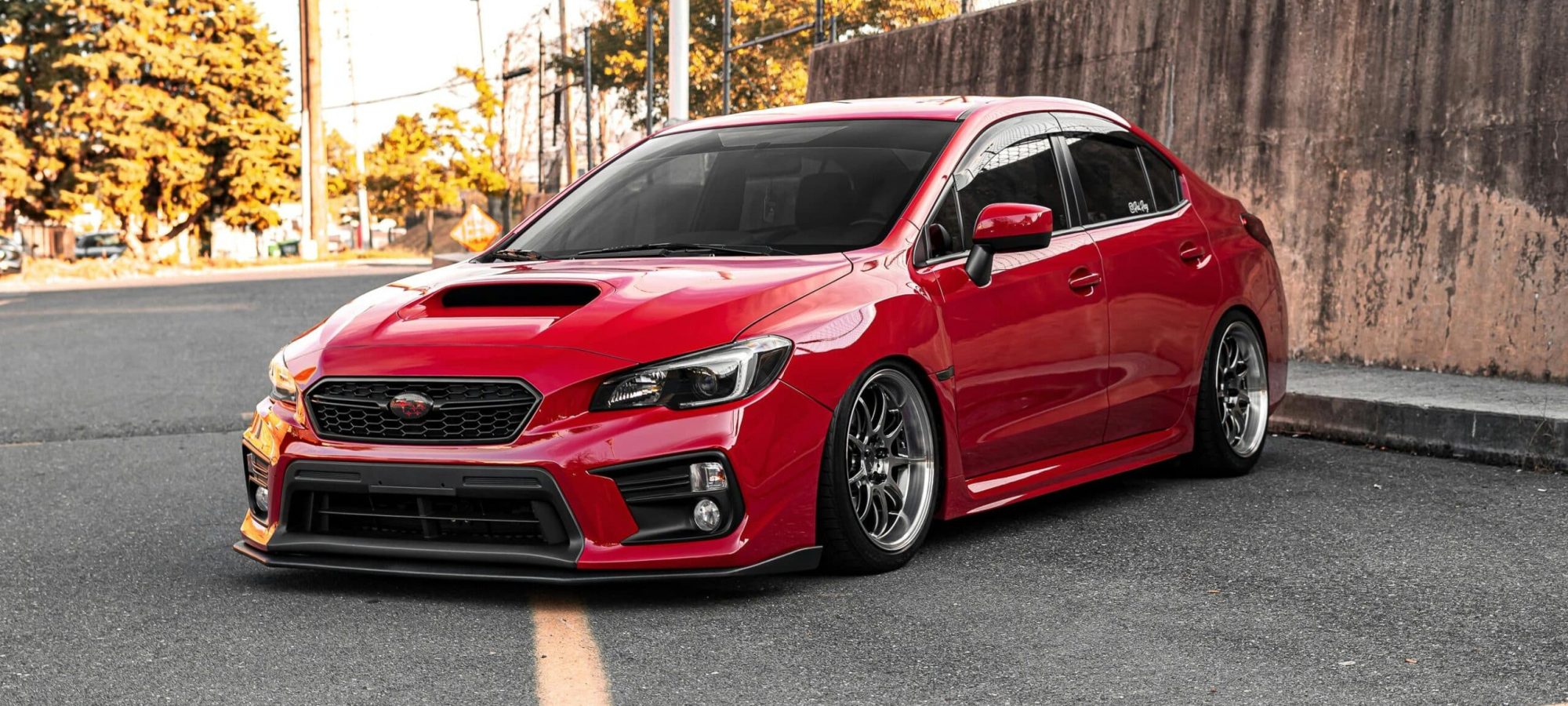 Red Subaru WRX by Garvin St. Villier via pexels